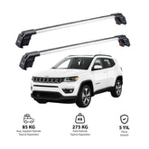 JEEP COMPASS 2017 et modèles ultérieurs TRX2 Thunder Carrier Barres transversales pour galerie de toit 2 barres